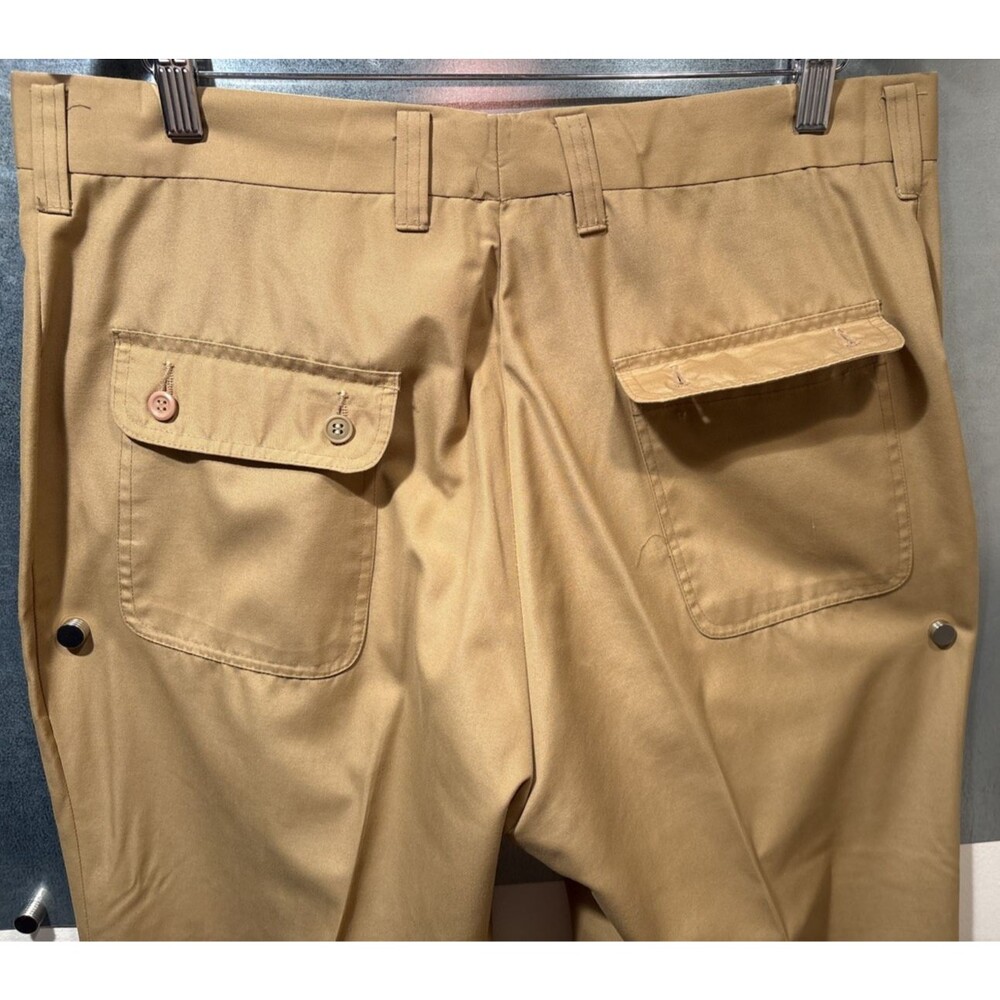 Brigade by Arrow Campaign/Safari/Bush Field Utility Shacket & Pants Tan Vintage - Picture 13 of 16